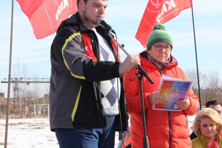 Новгородская область. В Панковке состоялся митинг КПРФ