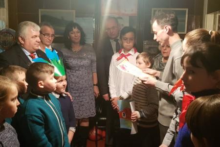Казбек Тайсаев прибыл с рабочим визитом на Донбасс