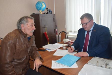 Московская область. Депутат-коммунист Александр Наумов провёл приём граждан в г.о. Домодедово