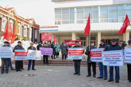 Коммунисты Томской области поддержали Всероссийскую акцию протеста КПРФ