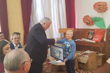 Казбек Тайсаев прибыл с рабочим визитом на Донбасс