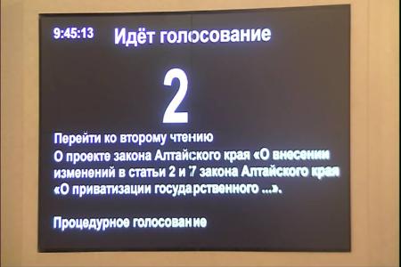 Депутаты-коммунисты добились возвращения более широких полномочий для Алтайского Заксобрания