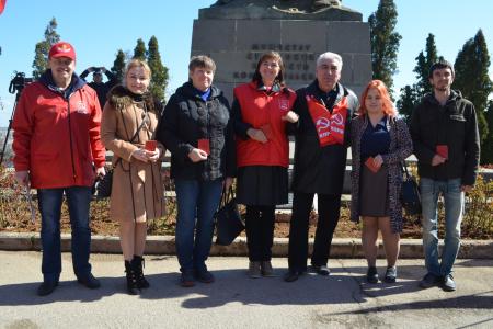 Севастопольские коммунисты протестуют против людоедской политики властей