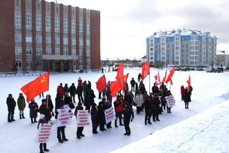 Не прятаться на кухне, а говорить открыто! Митинг коммунистов Ненецкого АО