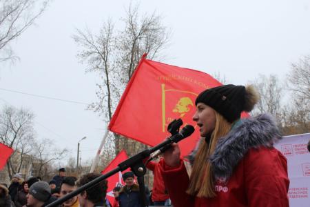 Недовольные властью пензенцы вышли на митинг