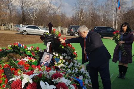 Казбек Тайсаев прибыл с рабочим визитом на Донбасс