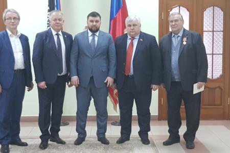 Казбек Тайсаев прибыл с рабочим визитом на Донбасс