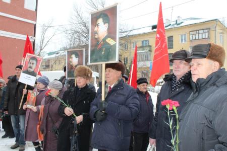 В Пензе почтили память генералиссимуса Сталина