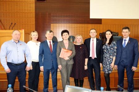 Юрий Афонин и Дмитрий Новиков приняли участие в собрании депутатов-коммунистов Амурской области