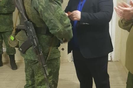 Казбек Тайсаев прибыл с рабочим визитом на Донбасс