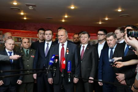 Завершил свою работу VII (мартовский) совместный Пленум ЦК и ЦКРК КПРФ