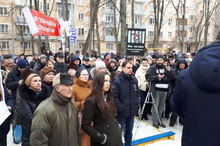 Жители столичного района Северное Измайлово выступили против сноса гаражного кооператива