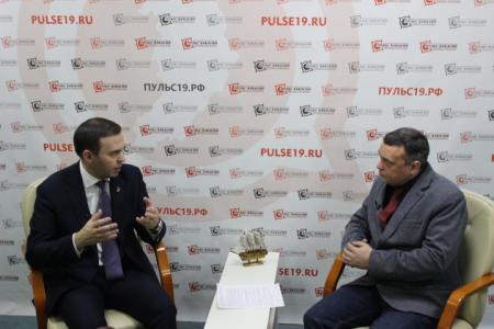 Рабочая поездка Ю.В. Афонина в Хакасию вызвала повышенный интерес республиканских СМИ
