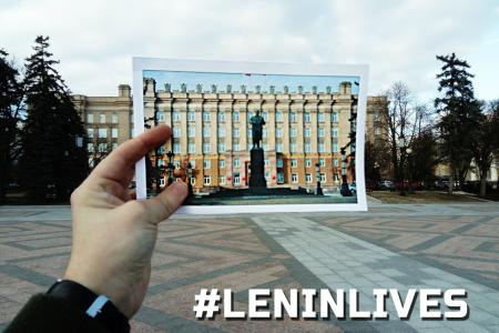 Шесть лет назад памятник Ленину был убран с центральной площади Белгорода
