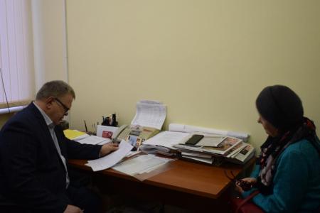 Депутат-коммунист Московской областной Думы Александр Наумов провел прием граждан в г.о. Подольск