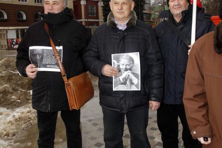 В Воронеже прошла акция памяти И.В. Сталина