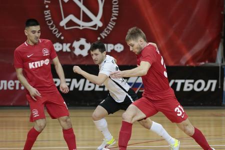 МФК КПРФ обменялся победами с мощной командой МФК «Тюмень» и сохранил лидерство в таблице