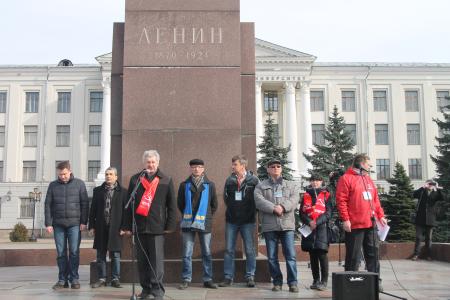 В Пскове прошел масштабный митинг против строительства химзавода