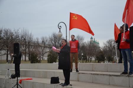 Астраханские коммунисты выступили в защиту трудящихся и против полицейщины