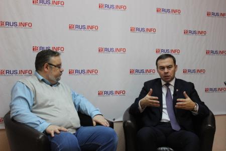 Рабочая поездка Ю.В. Афонина в Хакасию вызвала повышенный интерес республиканских СМИ