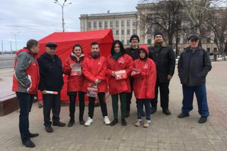 Нижегородские коммунисты приняли участие во всероссийской акции протеста