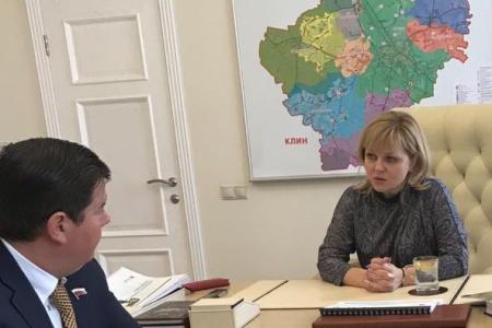 Московская область. Депутат-коммунист Михаил Авдеев совершил рабочую поездку в Клин 