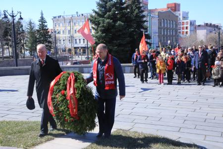 Александр Кравец из Омска: «День рождения Ленина – великий день для всего человечества»