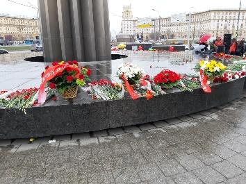 В Москве состоялся митинг, посвященной 58-й годовщине космического полета Юрия Гагарина