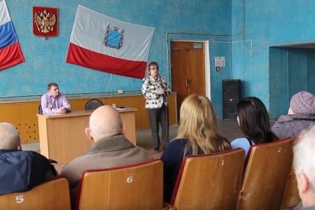 Саратовская область. Ольга Алимова побывала в Советском районе