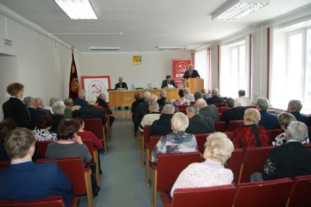 На Пленуме Кировского обкома КПРФ коммунисты обсудили задачи работы реготделения на ближайший период