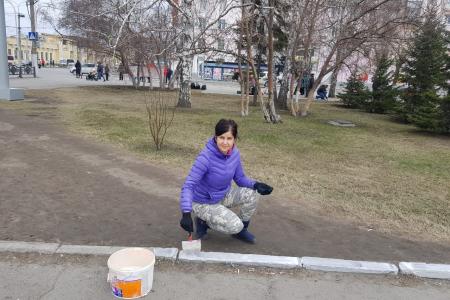 Ленинский субботник в Барнауле