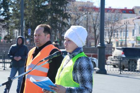 В Омске прошел митинг обманутых дольщиков