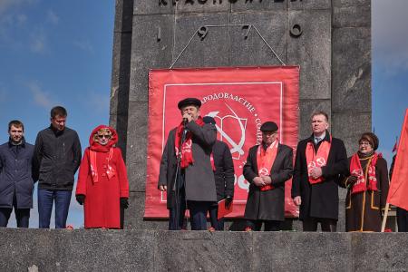 Красноярские коммунисты отметили 149-ю годовщину со дня рождения В.И. Ленина