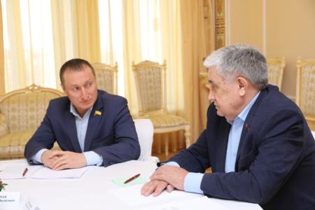 Депутат Государственной Думы РФ Валентин Шурчанов встретился с главой Чувашии