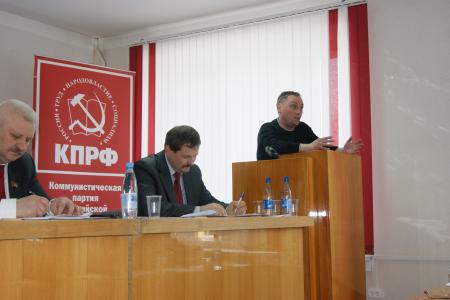 На Пленуме Кировского обкома КПРФ коммунисты обсудили задачи работы реготделения на ближайший период