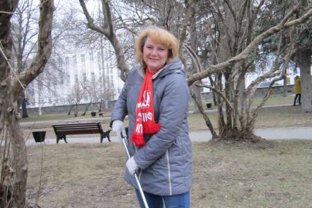 Пермские коммунисты приняли участие в ленинском субботнике
