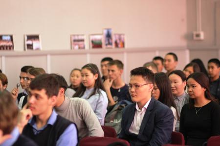 Тува. Открытый урок в день рождения Ленина