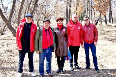 Казанские коммунисты отметили 100-летие Ленинского субботника