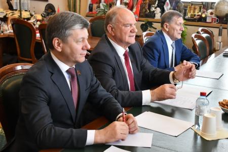 Г.А. Зюганов встретился с делегацией ЦК КПК