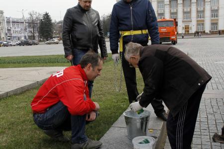 Воронежские коммунисты отметили 100-летие первого коммунистического субботника