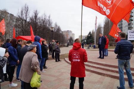 В Нижнем Новгороде прошел пикет в поддержку доступности высокотехнологичного медицинского обслуживания
