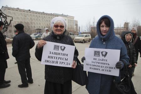 В Якутии прошли акции протеста в защиту социальных прав граждан