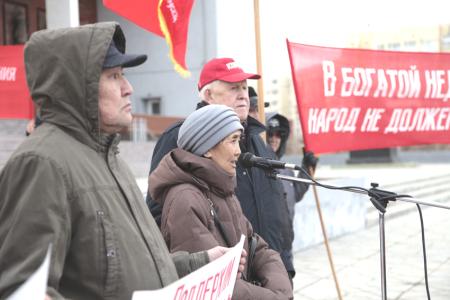 В Якутии прошли акции протеста в защиту социальных прав граждан