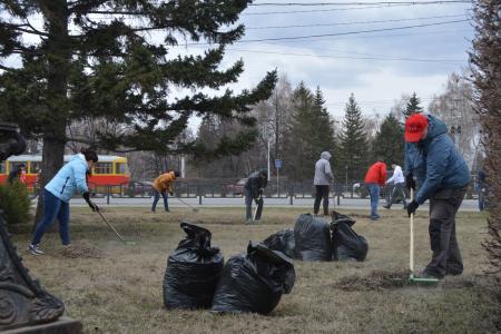 Ленинский субботник в Барнауле
