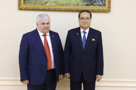 Казбек Тайсаев посетил Корейскую Народно-Демократическую Республику в составе делегации Государственной Думы