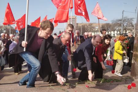День рождения В.И. Ленина в Рязани