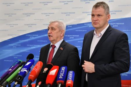 «Требуем прекратить политические преследования!». Н.И. Осадчий и А.В. Куринный выступили в Госдуме