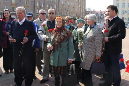 Брянск. 149 лет со Дня рождения Ленина