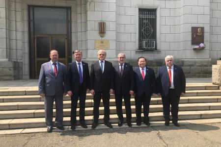 Казбек Тайсаев посетил Корейскую Народно-Демократическую Республику в составе делегации Государственной Думы