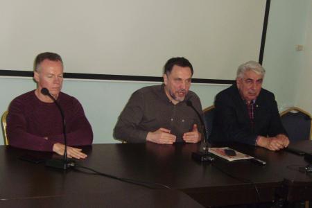Состоялась встреча севастопольцев с Максимом Шевченко